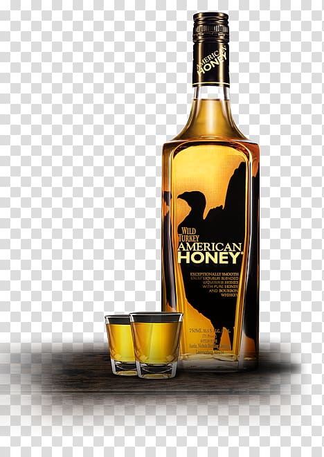 Liqueur coffee Wild Turkey Bourbon whiskey, honeydew cube transparent background PNG clipart