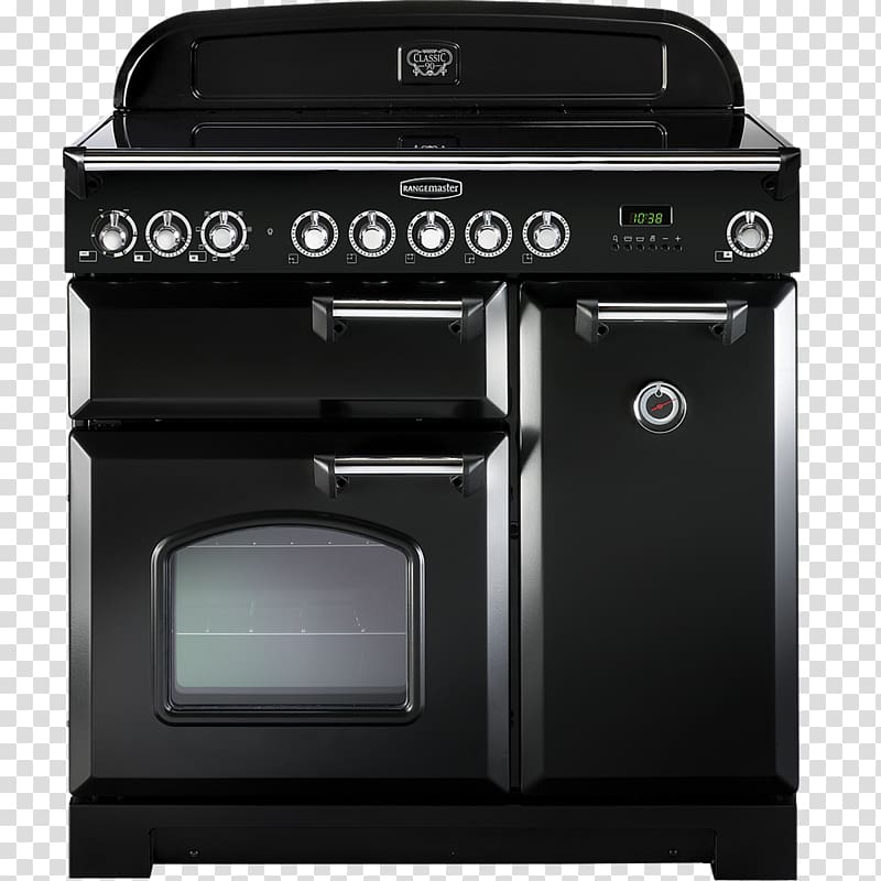 Rangemaster Classic Deluxe 90, Dual Fuel Cooking Ranges Induction cooking Aga Rangemaster Group Falcon 90cm Classic Deluxe Cooker CDL90DF, others transparent background PNG clipart