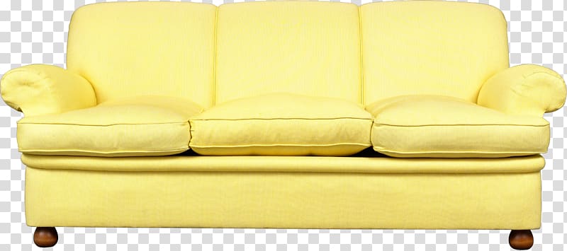 Sofa transparent background PNG clipart