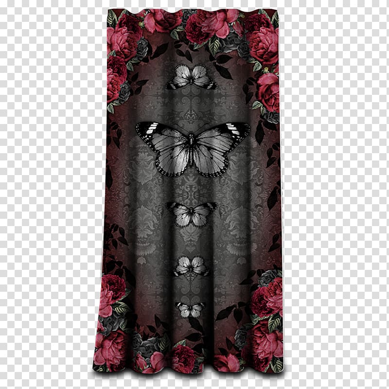 Velvet Curtain & Drape Rails Throw Pillows, rideau transparent background PNG clipart