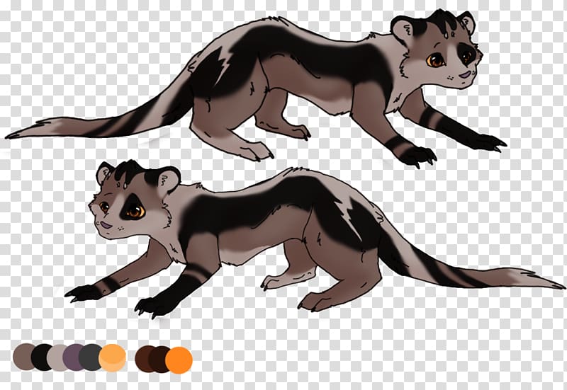 Ferret Cat Raccoon Dog Animal, ferret transparent background PNG clipart