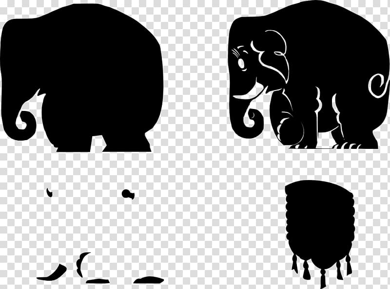 Indian elephant African elephant Wildlife Mammal Logo, circus elephant transparent background PNG clipart