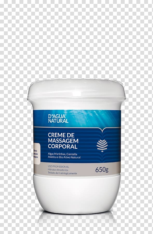 D’Água Natural Creme de Massagem Pimenta Negra Cream D\'agua Natural Cosmeticos Algae, Massagem transparent background PNG clipart