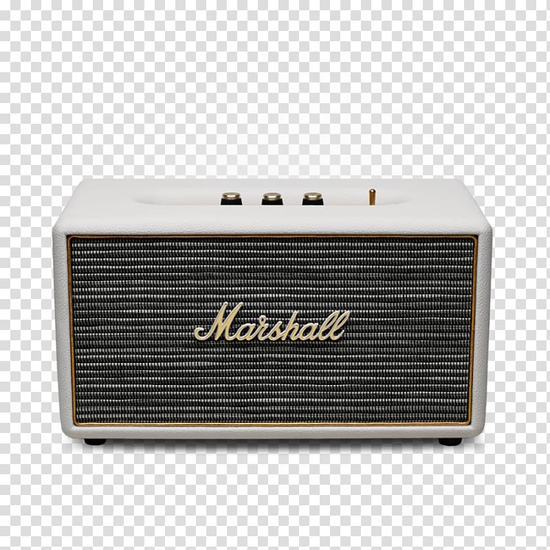 Loudspeaker Wireless speaker Stereophonic sound Marshall Stanmore, bluetooth Speaker transparent background PNG clipart