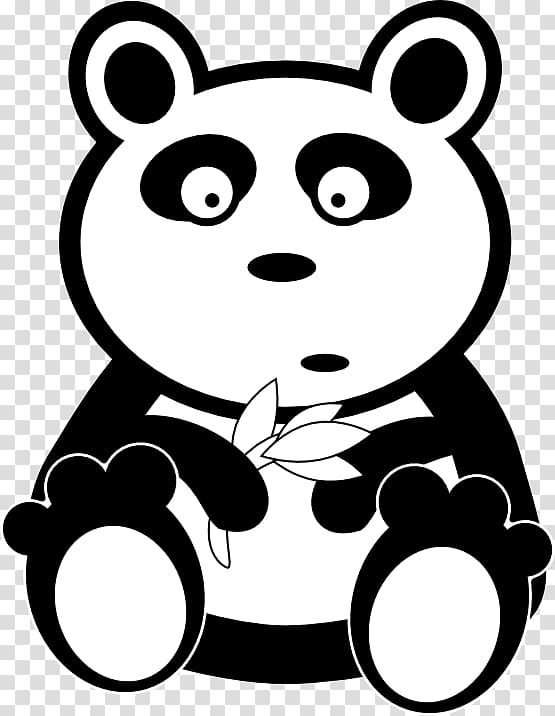 Giant panda Bear Red panda , Qa transparent background PNG clipart