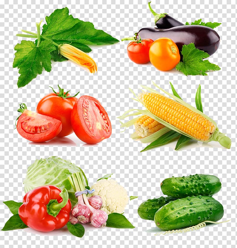 assorted vegetables illustration, Leaf vegetable Fruit Broccoli, A variety of vegetables transparent background PNG clipart