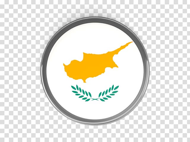 Flag of Cyprus National flag, metal button transparent background PNG clipart