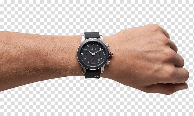 Electric watch Automatic quartz Watch strap, watch surface transparent background PNG clipart