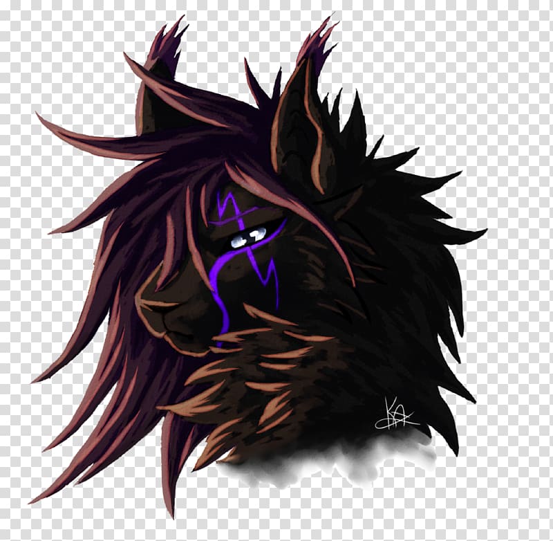 Purple, Realistic Demon Wolf Coloring Pages transparent background PNG clipart