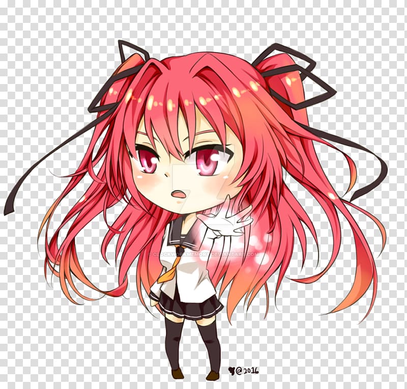 Anime Chibi Mangaka Drawing, Shinmai Maou No Testament transparent background PNG clipart