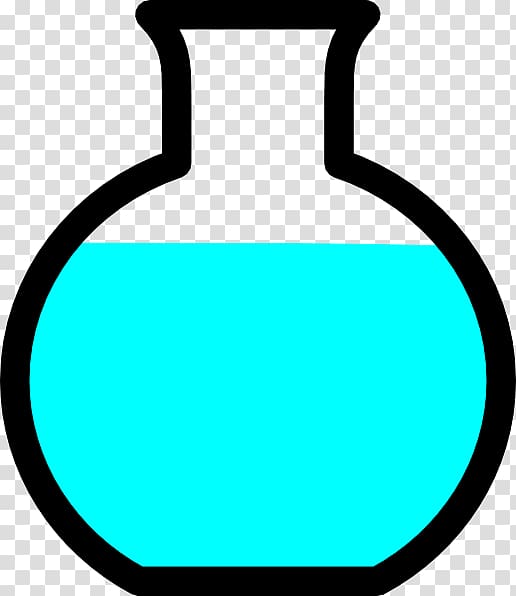 Laboratory Flasks Round-bottom flask Erlenmeyer flask Beaker , cartoon chemistry transparent background PNG clipart