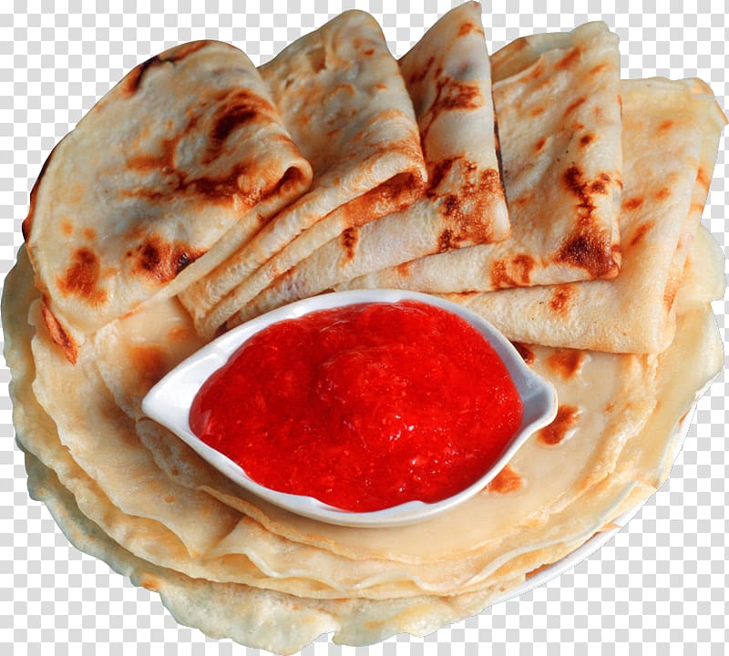 Pancake Caviar Oladyi Blini Stuffing, honey transparent background PNG clipart