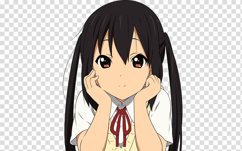 Mio Akiyama K-On! Ritsu Tainaka Desktop, Anime, black Hair