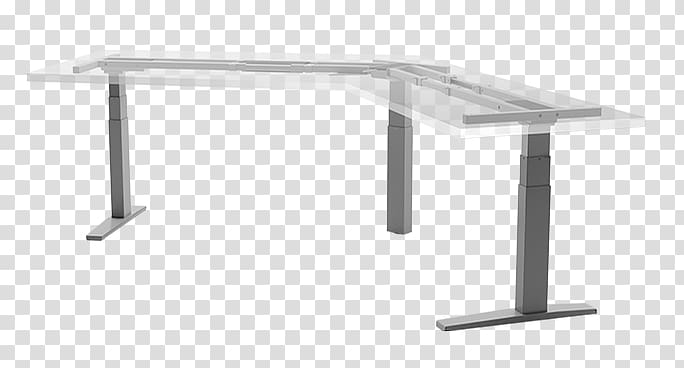Table Standing desk Sit-stand desk, three legged table transparent background PNG clipart