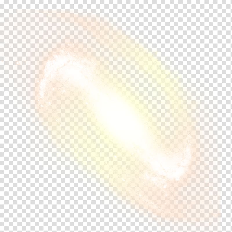 milky way illustration, Yellow light effect transparent background PNG clipart