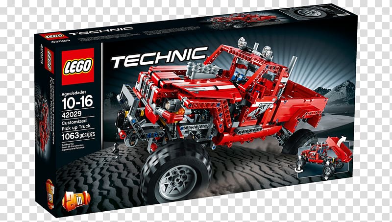 Pickup truck Lego Technic Amazon.com, pickup truck transparent background PNG clipart