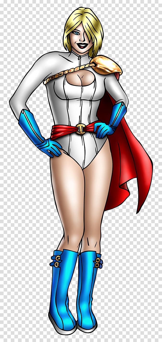 Power Girl Female, female power transparent background PNG clipart