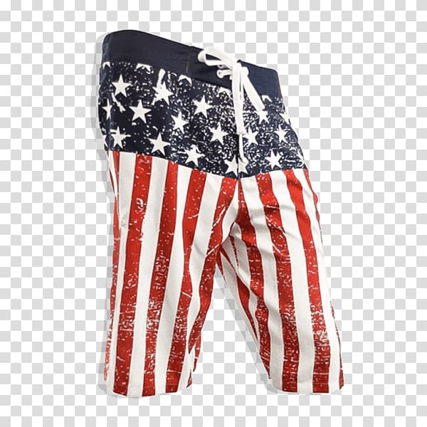 Flag of the United States Boardshorts Trunks, united states transparent background PNG clipart