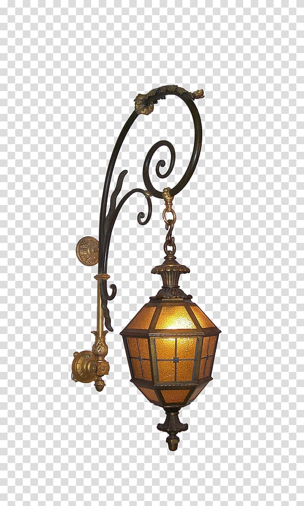 Lantern Lamp Light fixture Street light, Lamps transparent background PNG clipart