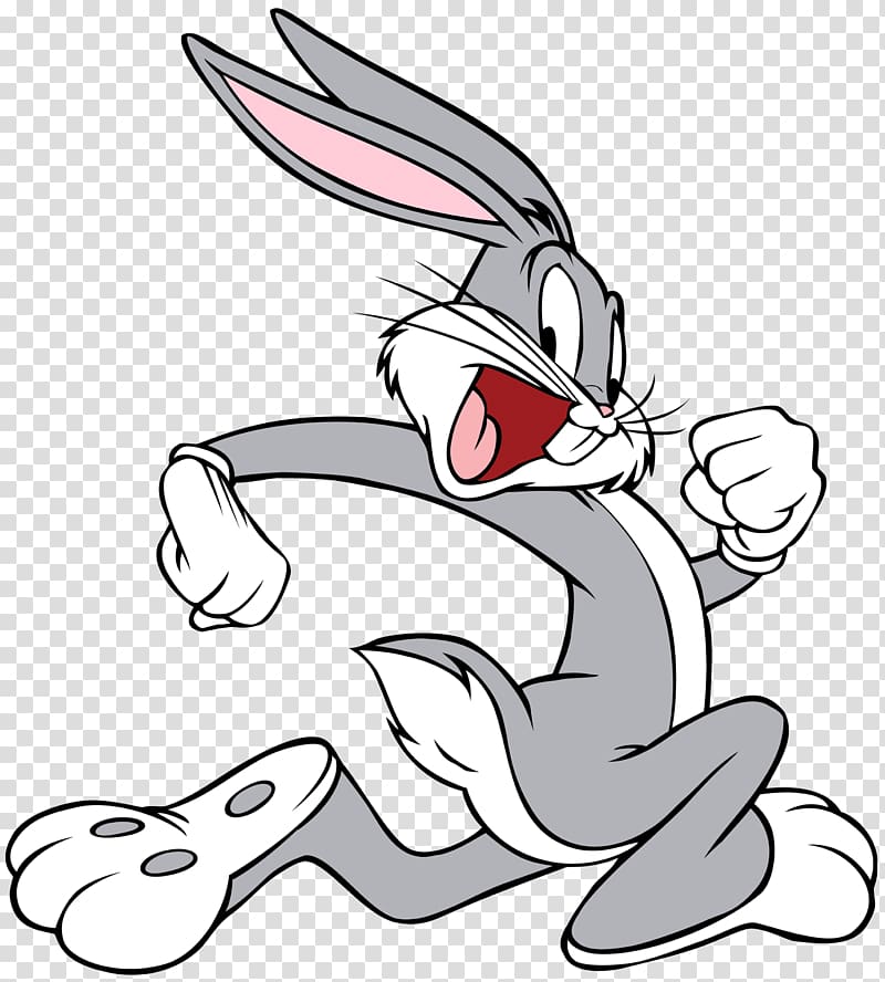 Bugs Bunny Porky Pig Daffy Duck Cartoon , Bugs Bunny , Bugs Bunny illustration transparent background PNG clipart