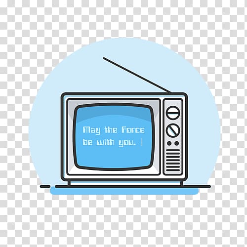 Old Fashioned Television, There are old-fashioned text screen TV transparent background PNG clipart