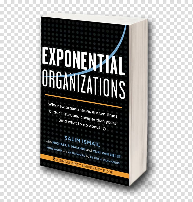 Exponential Organizations: Il futuro del business mondiale Singularity University Exponential function Book, book transparent background PNG clipart