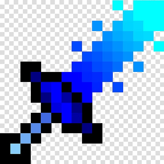 Minecraft Sword Weapon Terraria Video game, Minecraft transparent  background PNG clipart