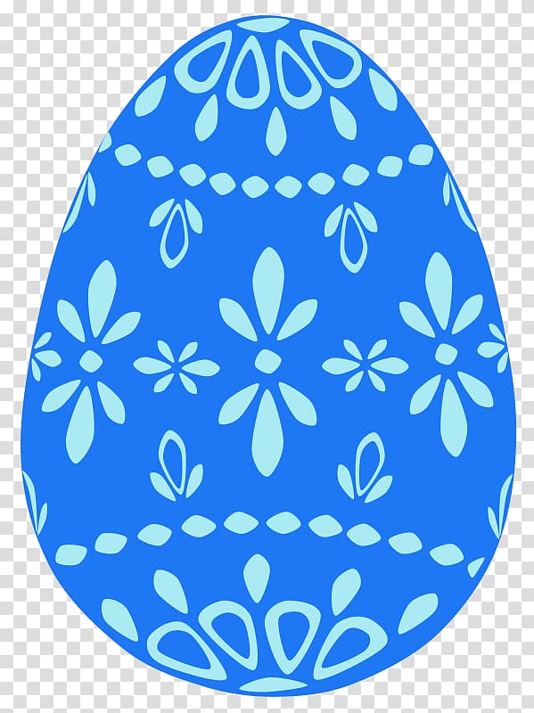 Easter egg Blue , Blue Egg transparent background PNG clipart