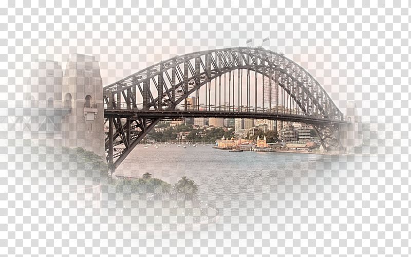 Sydney Harbour Bridge Sydney Opera House Arch bridge, bridge transparent background PNG clipart