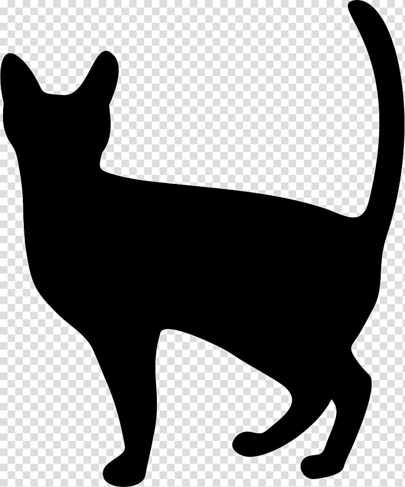 Black cat Dog Icon design, Cat transparent background PNG clipart