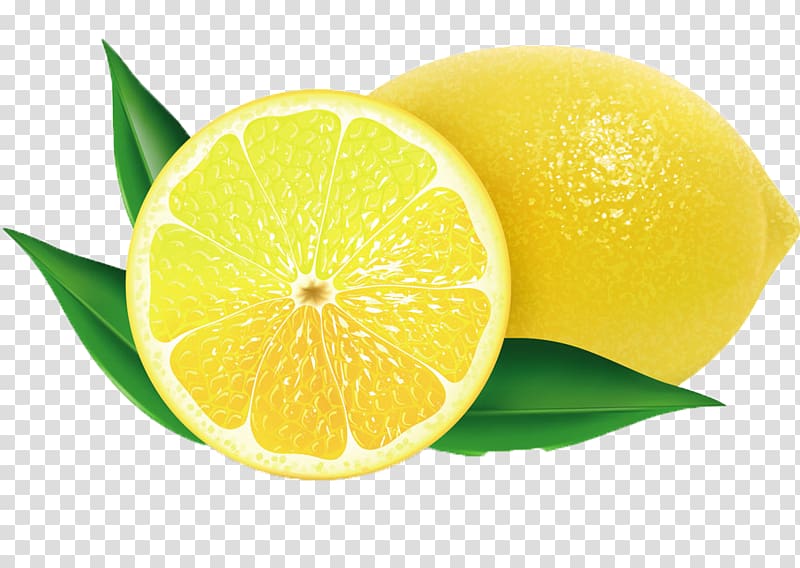 Juice Lemon-scented gum Dessert Food, Fresh lemon transparent background PNG clipart