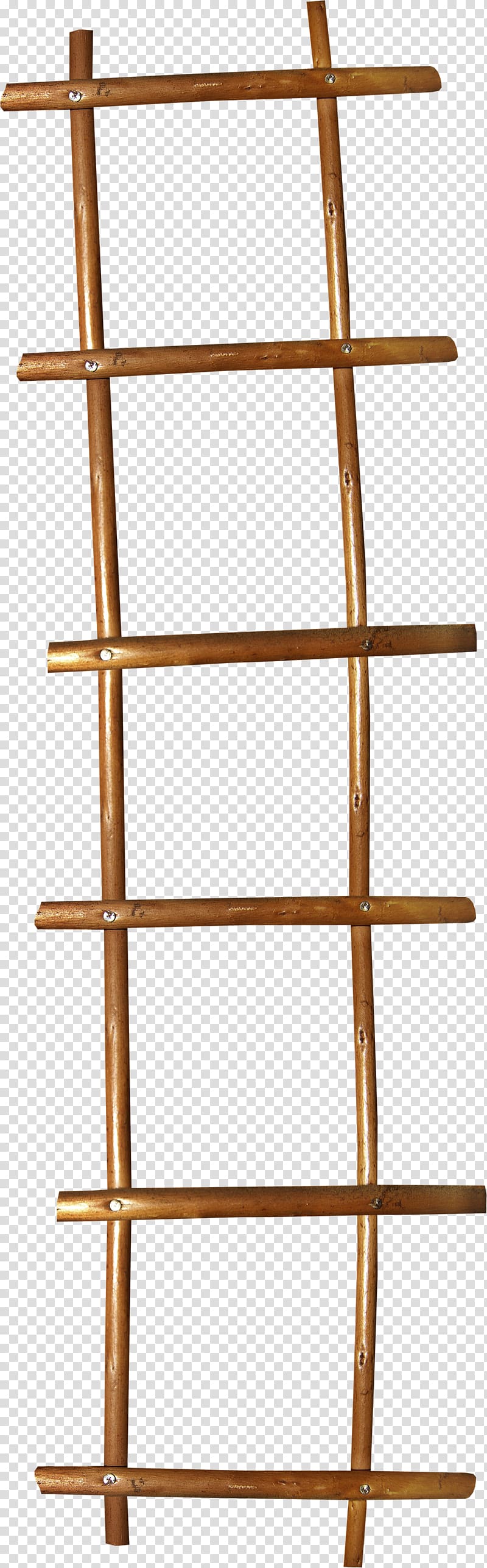 Ladder Wood Stairs Rope, Pretty brown wooden ladder transparent background PNG clipart