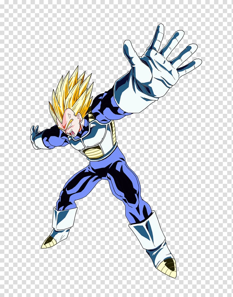 Dragon Ball Vegeta illustration, Vegeta Majin Buu Goku Cell Dragon Ball, Vegeta transparent background PNG clipart