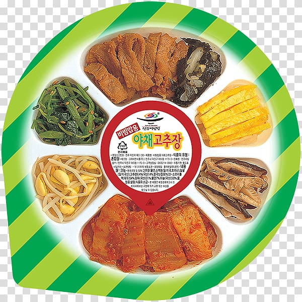 Vegetarian cuisine Recipe Dish Food Meal, Bibimbap transparent background PNG clipart