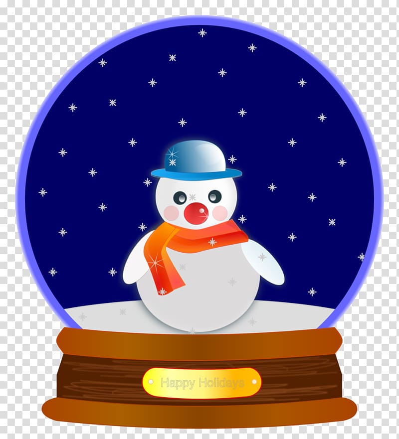 Snow Globes Christmas tree , christmas transparent background PNG clipart