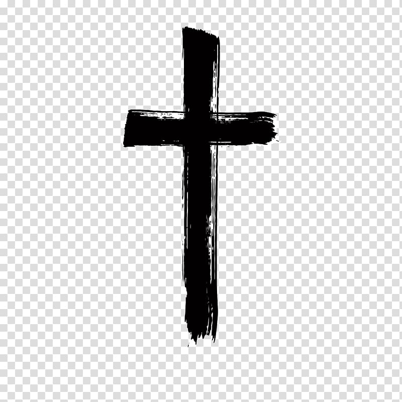 black cross , Vancouver Color, cross tattoo transparent background PNG clipart