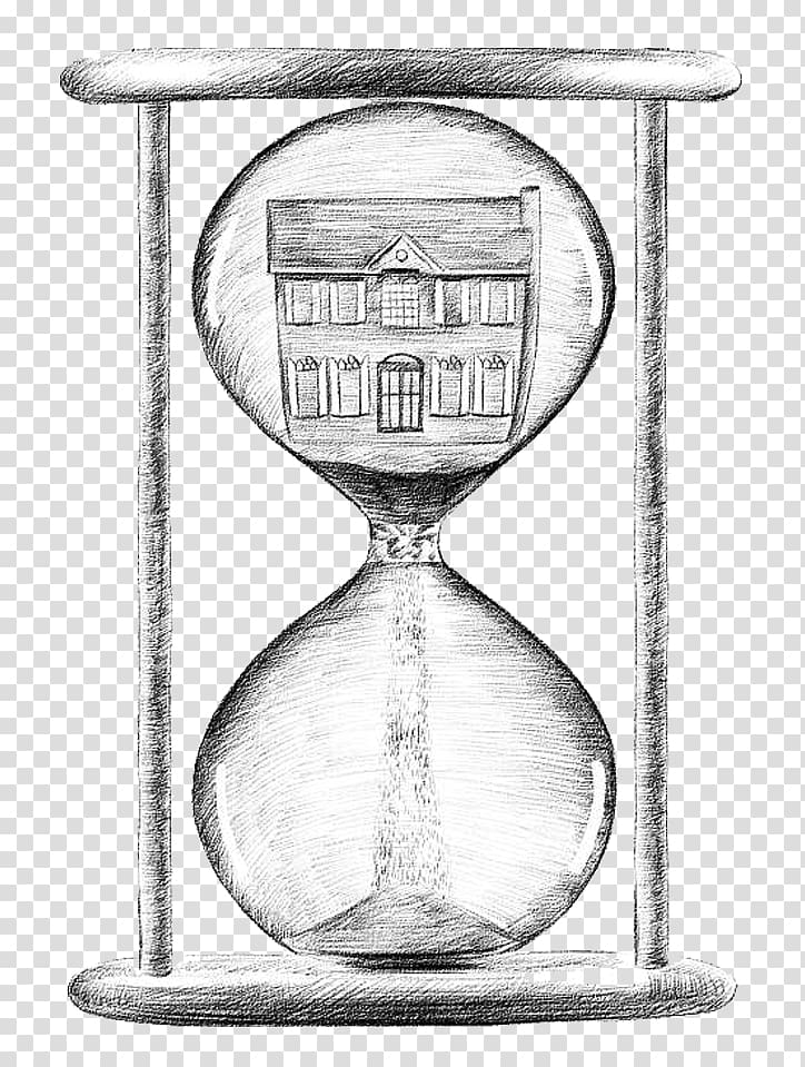 Hourglass Drawing, Hourglass transparent background PNG clipart