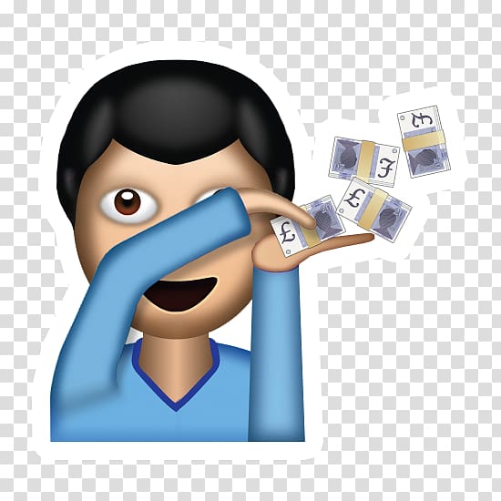 Emoji Make It Rain: The Love of Money Verdad Consecuencia Emoticon, Emoji transparent background PNG clipart