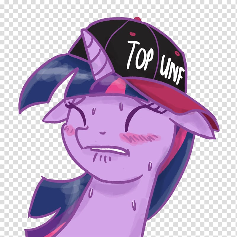 Twilight Sparkle University of North Florida 4chan Pony, biting lips transparent background PNG clipart