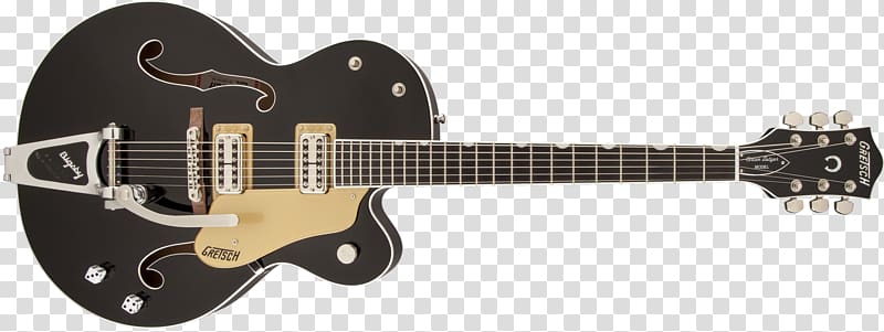 Gretsch G6131 TV Jones Bigsby vibrato tailpiece Guitar, guitar transparent background PNG clipart