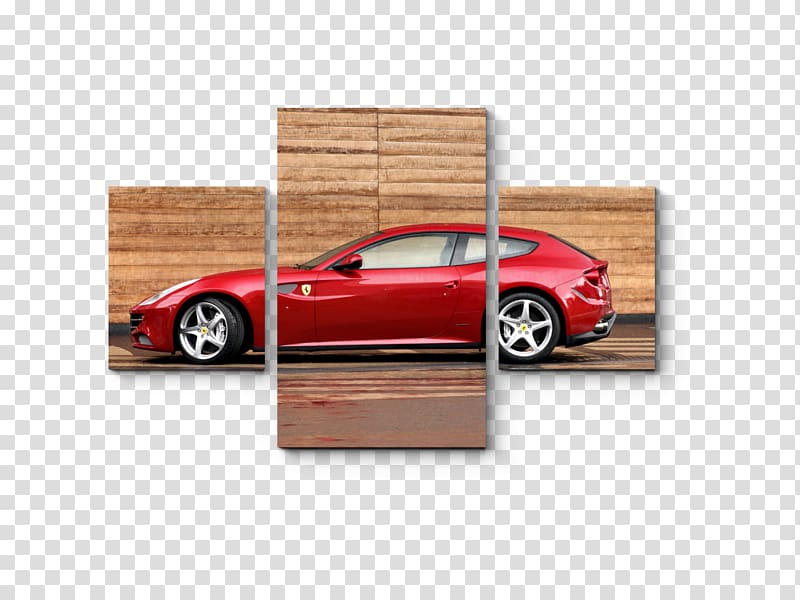 Sports car Ferrari FF Mercedes-Benz CLS-Class Shooting-brake, sports car transparent background PNG clipart