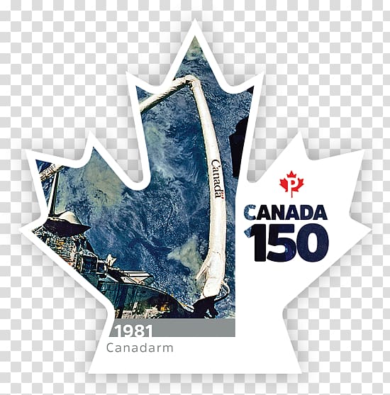 150th anniversary of Canada Postage Stamps Canadarm Canada Post, Canada transparent background PNG clipart