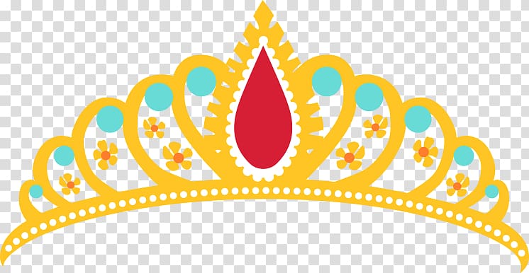 yellow and red tiara , Crown Disney Princess Party Tiara, princess elena transparent background PNG clipart