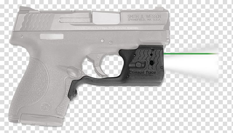 Smith & Wesson M&P Crimson Trace Sight Firearm, Crimson Trace transparent background PNG clipart