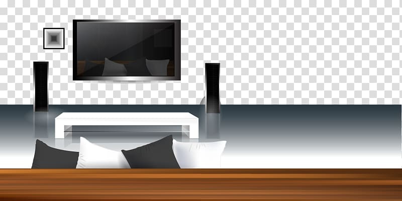 Rectangle Television, stay tuned transparent background PNG clipart