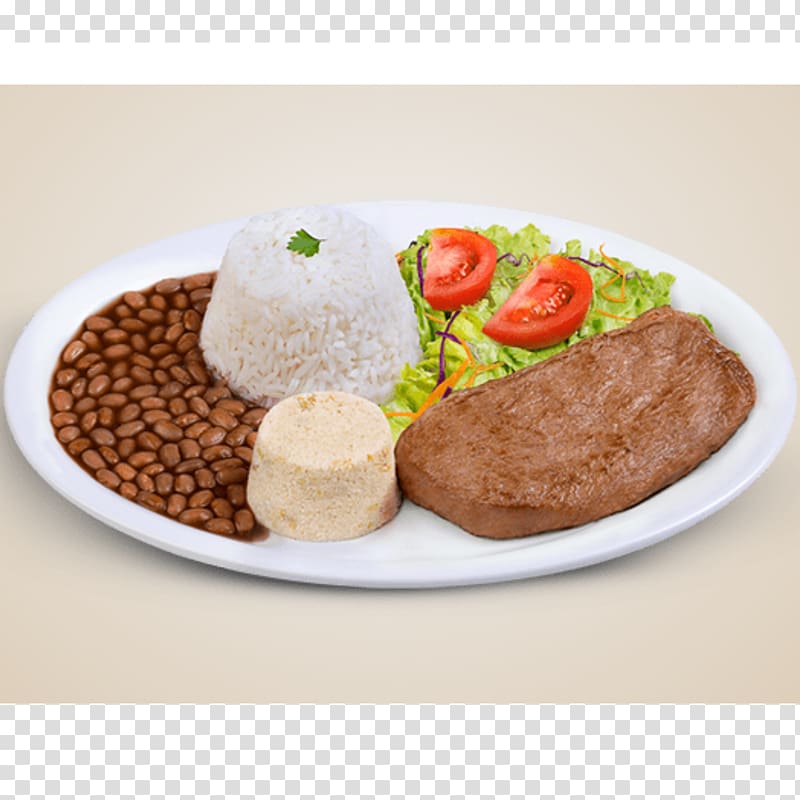 Liverwurst Churrasco Rice and beans Breakfast sausage Full breakfast, salad transparent background PNG clipart