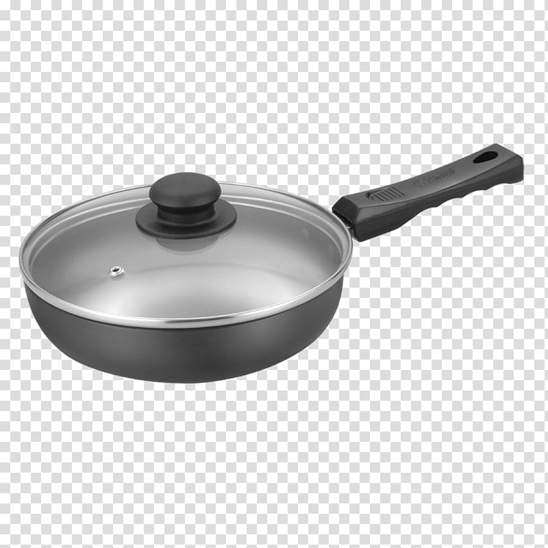 Frying pan Cookware Non-stick surface Home appliance Kitchen, frying pan transparent background PNG clipart