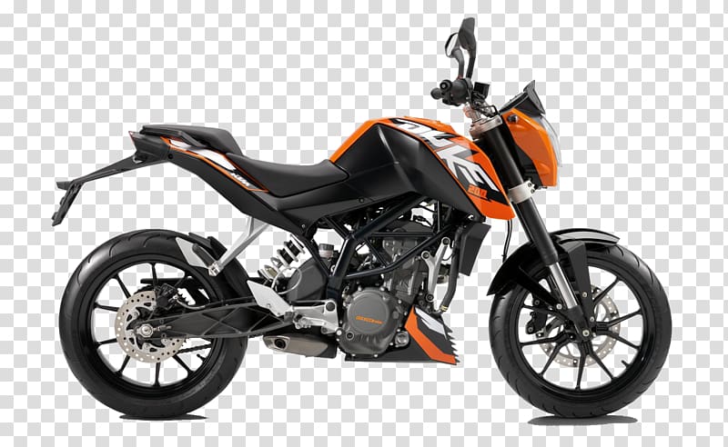 KTM 1290 Super Adventure KTM 1290 Super Duke R KTM 390 series KTM 200 Duke, motorcycle transparent background PNG clipart