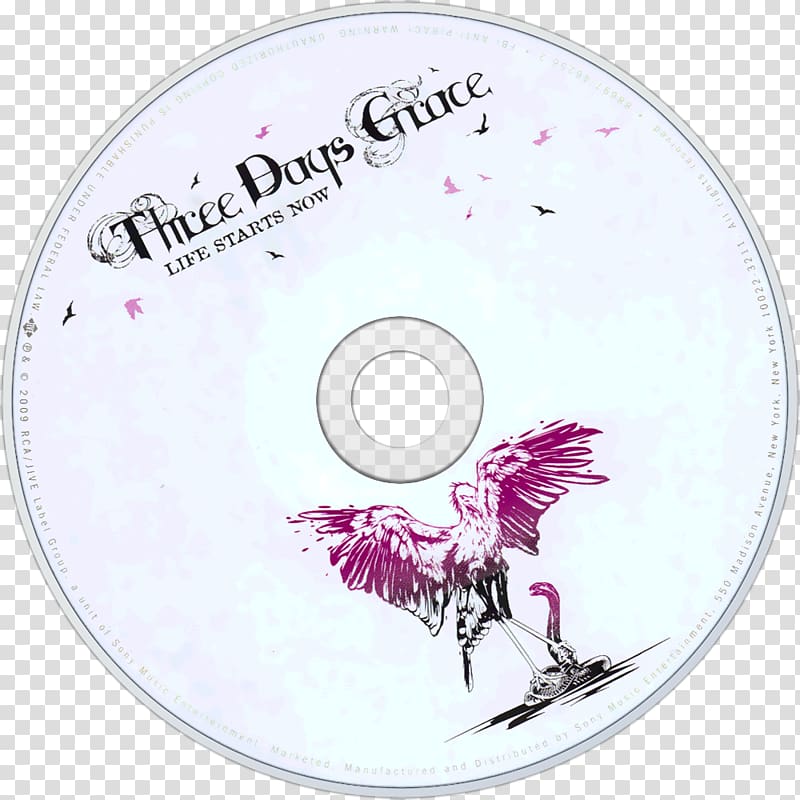 Life Starts Now Three Days Grace Album cover Liner notes, grace transparent background PNG clipart
