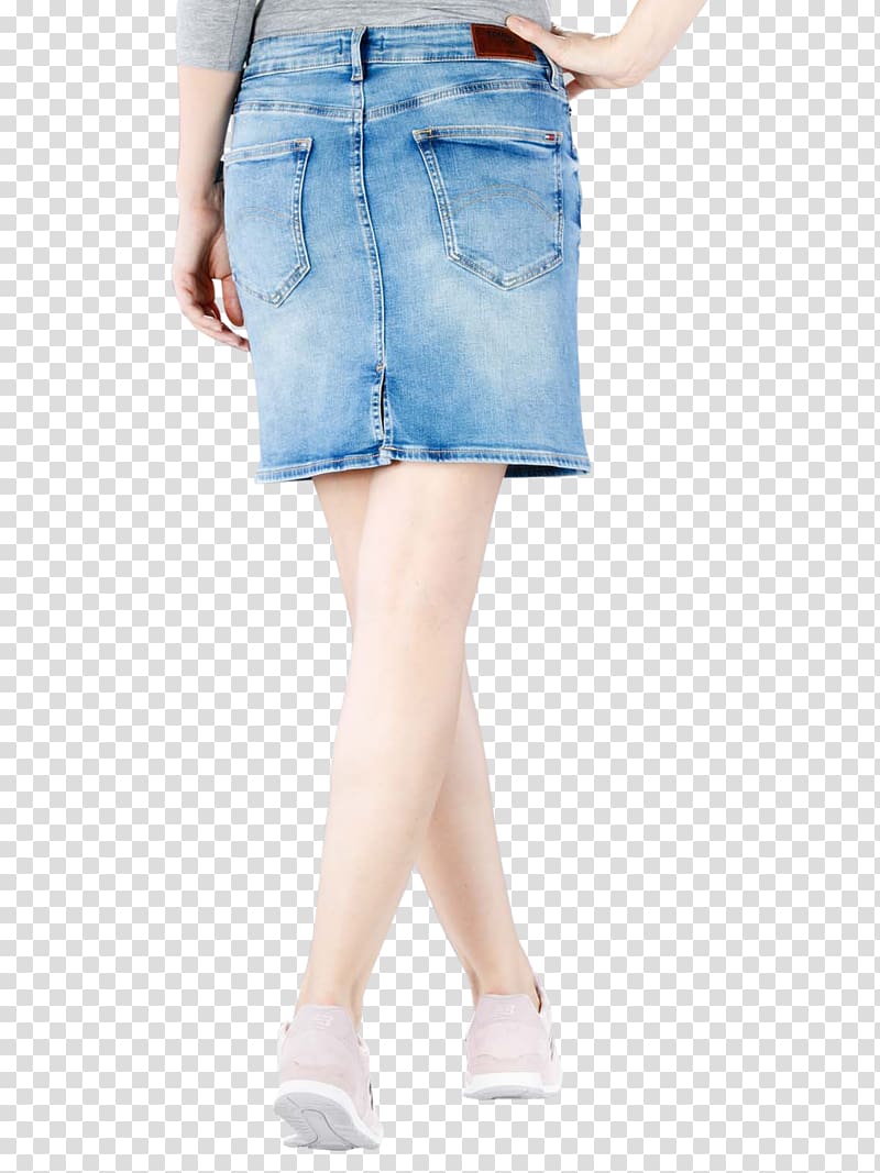 Jeans Denim Waist Miniskirt, Denim Skirt transparent background PNG clipart